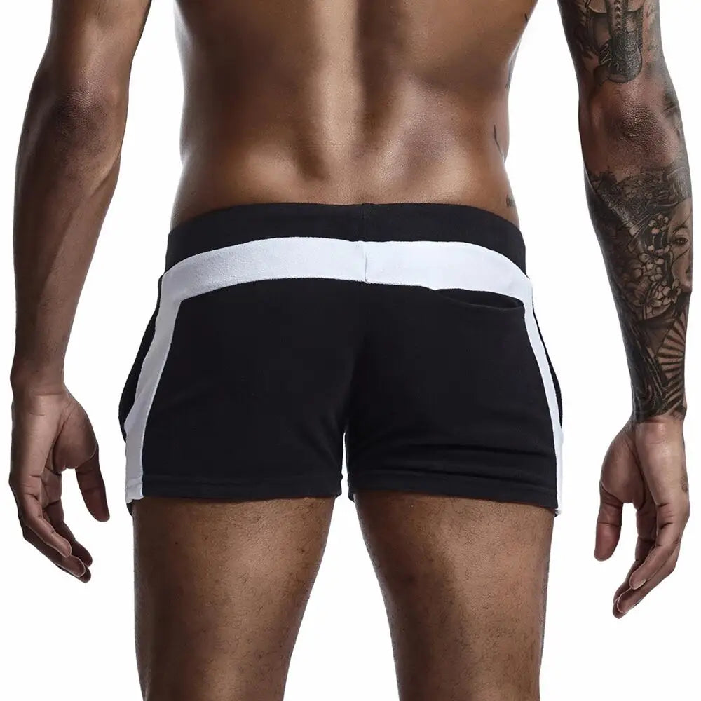 #PB Men's Pajamas Shorts Sleep Bottoms Boxer Shorts - passionbarn.com