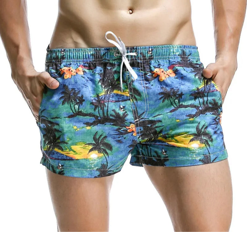 #PB Style Seaside Men Beach Shorts - passionbarn.com
