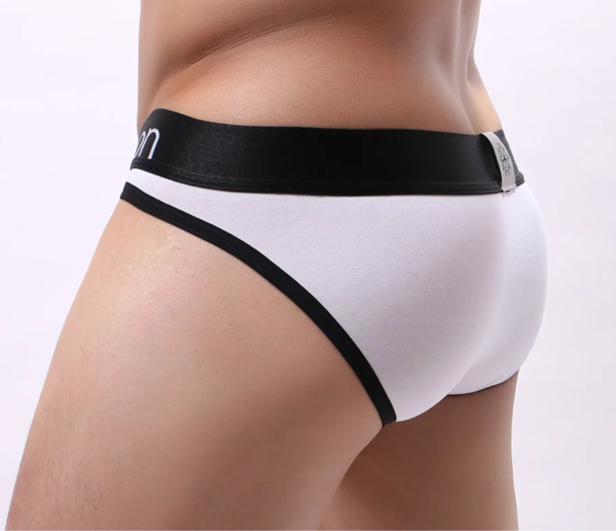#PB Men's Cotton Briefs High Quality Briefs Male Panties - passionbarn.com