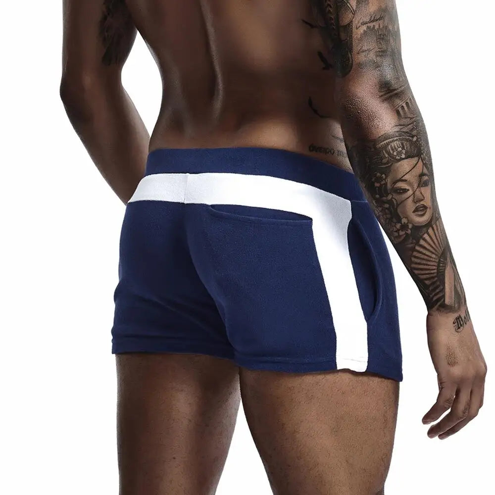 #PB Men's Pajamas Shorts Sleep Bottoms Boxer Shorts - passionbarn.com