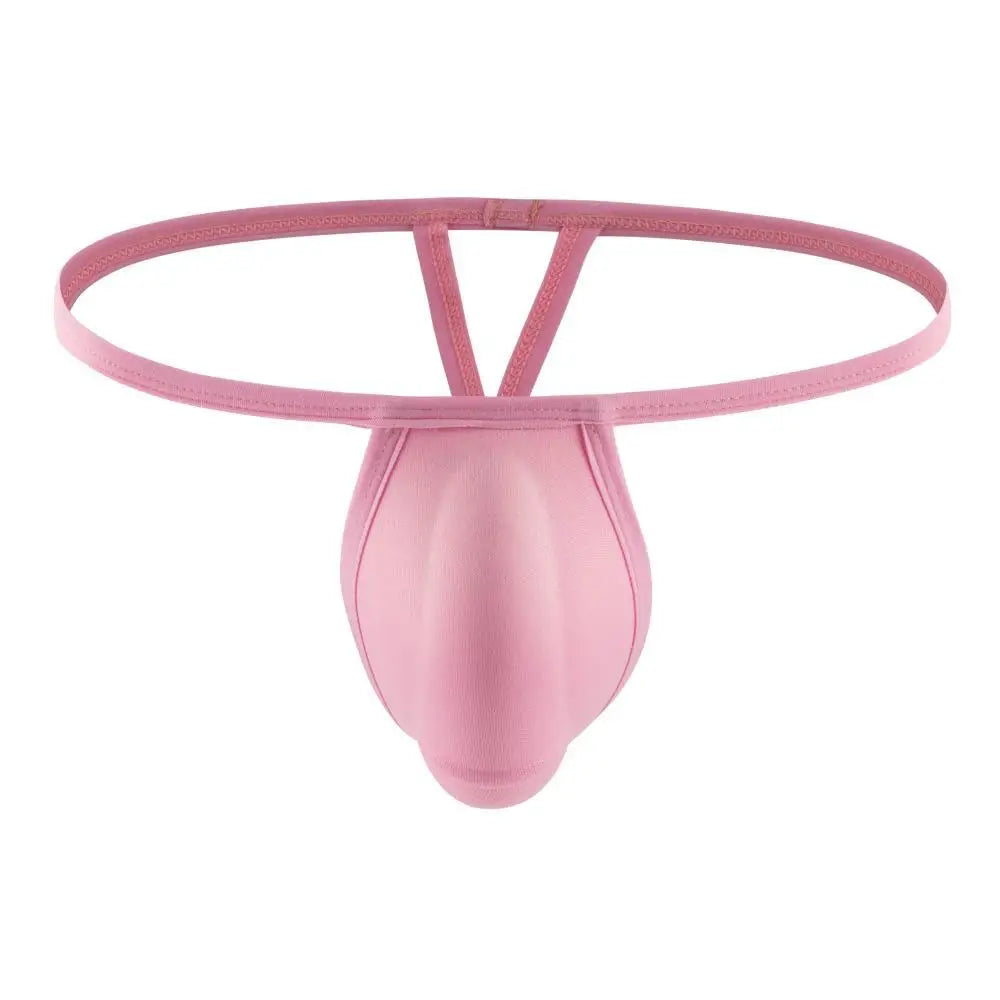 #PB Men's Underwear Sponge Cup Pad Thongs