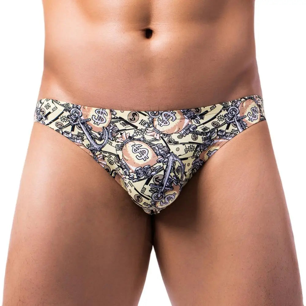 #PB Men's Briefs Print Underpants