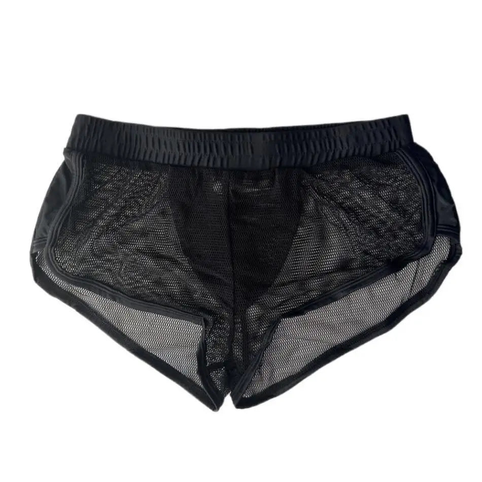 #PB Underwear Transparent Mesh Men's Boxer