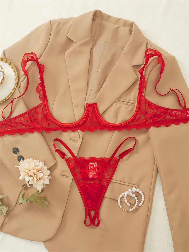 #PB Lingerie Set Lace - passionbarn.com