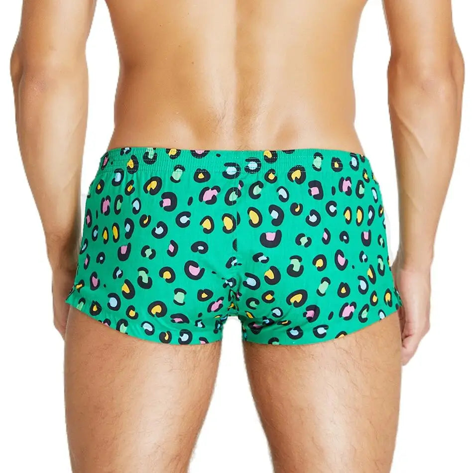 #PB 100% Cotton Boxers Printed Men's Underwear Boxer Shorts - passionbarn.com