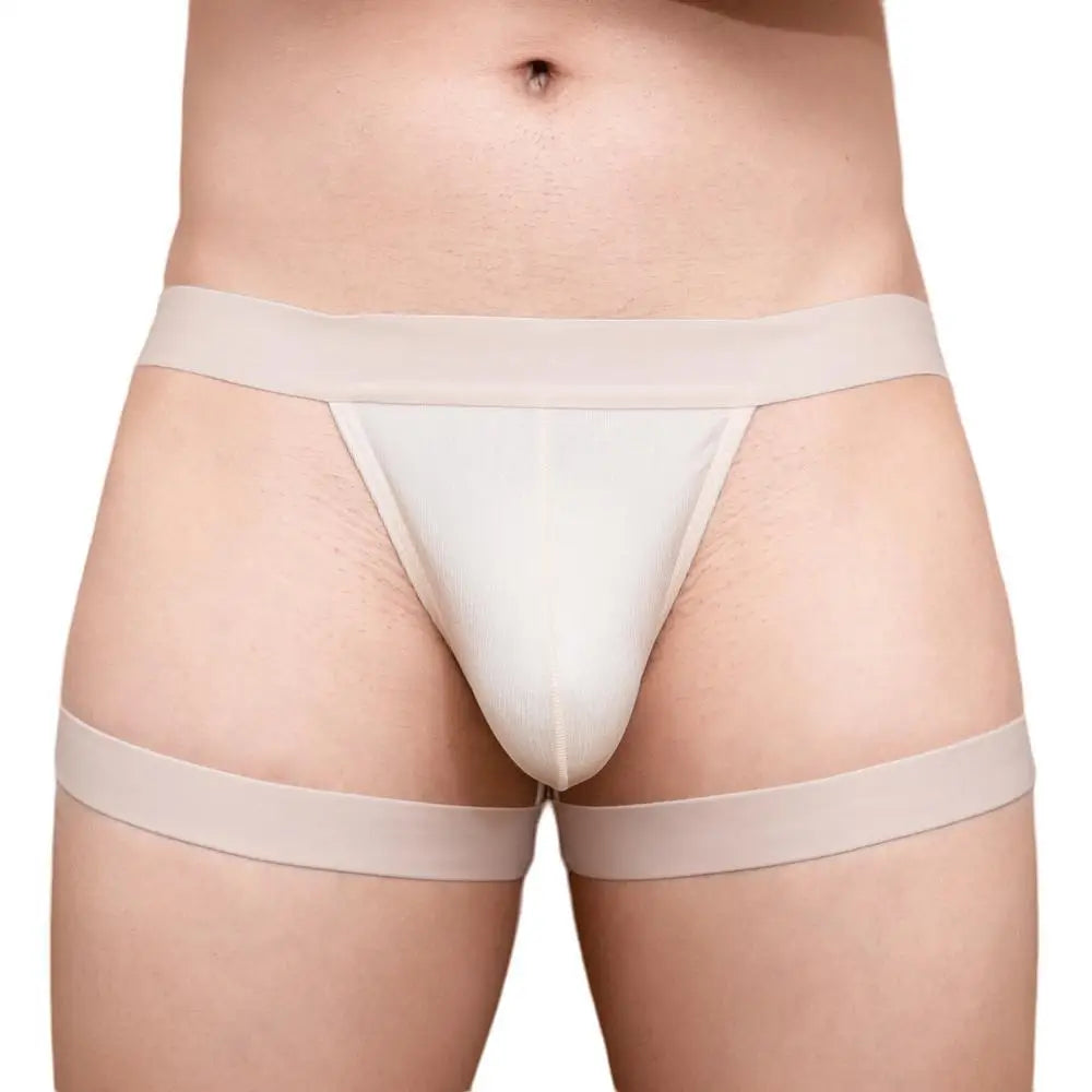 #PB Men's Briefs Thongs Leg Ring Straps Underwear - passionbarn.com