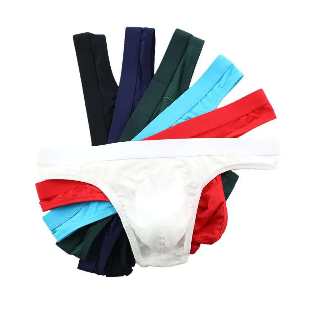 #PB Men Briefs Mesh Breathable Thong