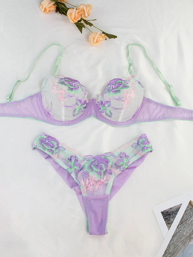#PB Fairy Lingerie Beautiful Tulle Set - passionbarn.com