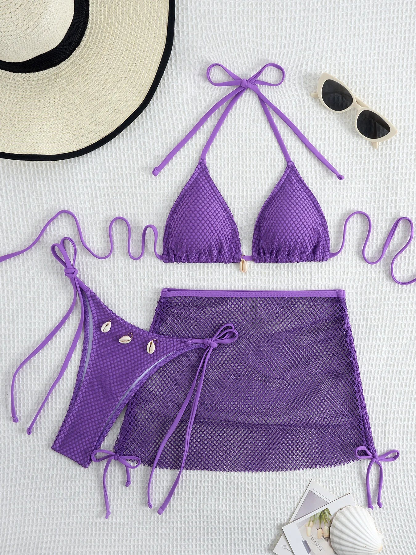 #PB Three-Piece Swimwear