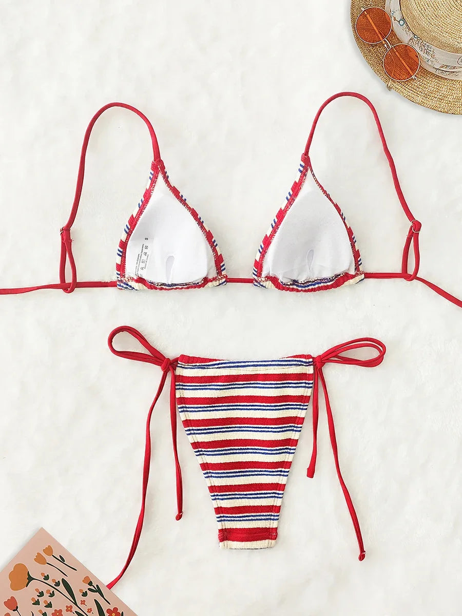 #PB Push-Up Two-Piece Bikini Set