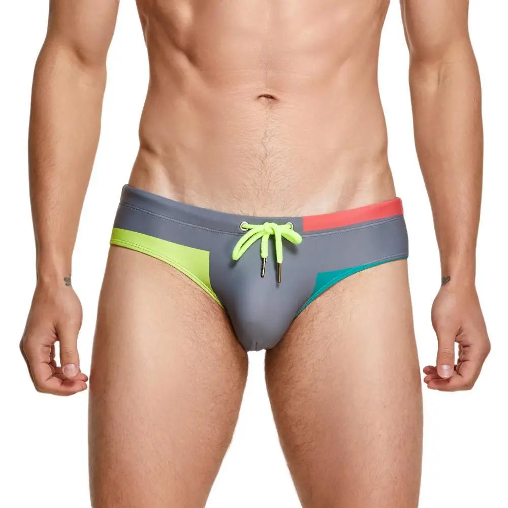 #PB Men's Swim Briefs Bikini Swimming Trunks - passionbarn.com
