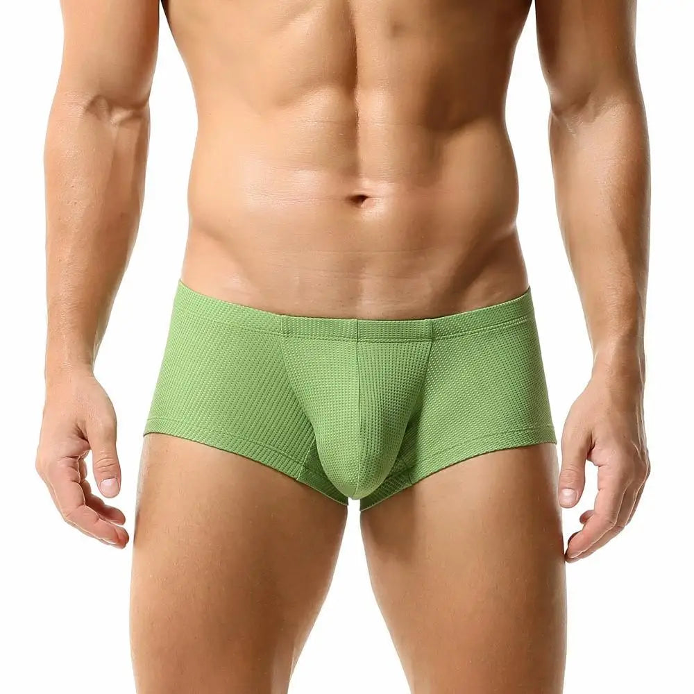 #PB Men's Boxers Mesh Breathable Underwear - passionbarn.com