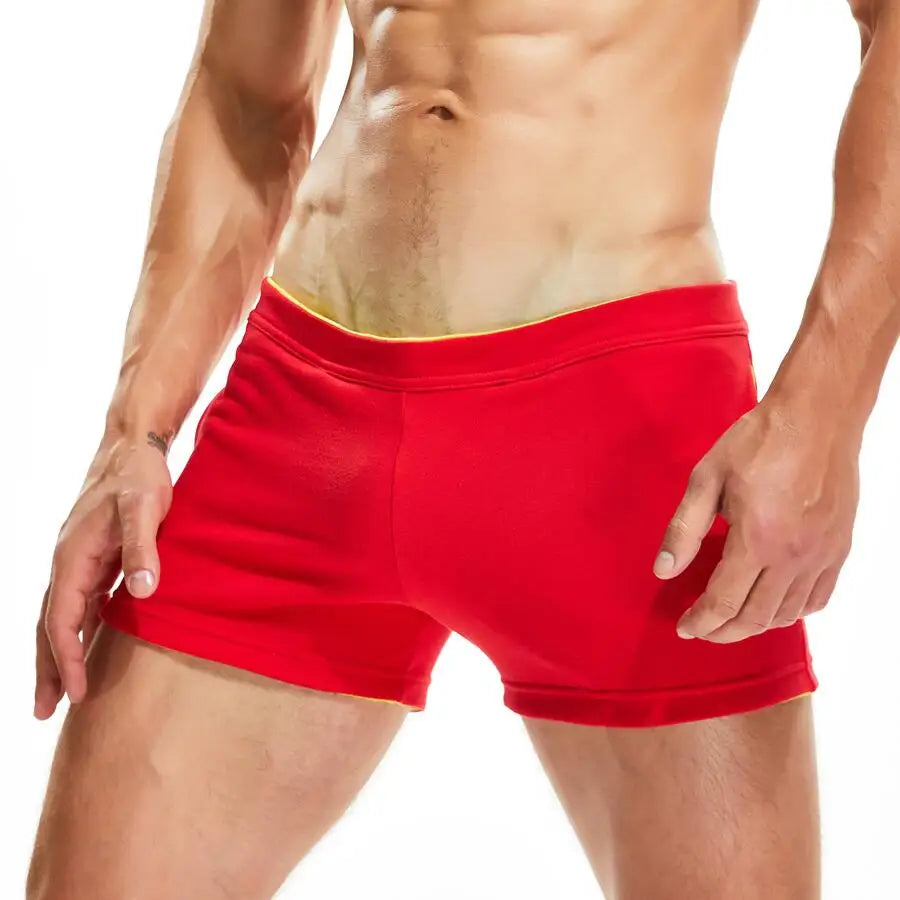 #PB Men Casual Shorts 100% Cotton Breathable Fitness Sport Shorts - passionbarn.com