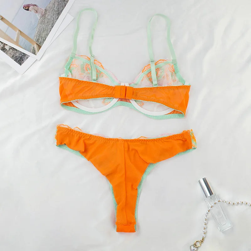 #PB Fairy Lingerie Beautiful Tulle Set - passionbarn.com