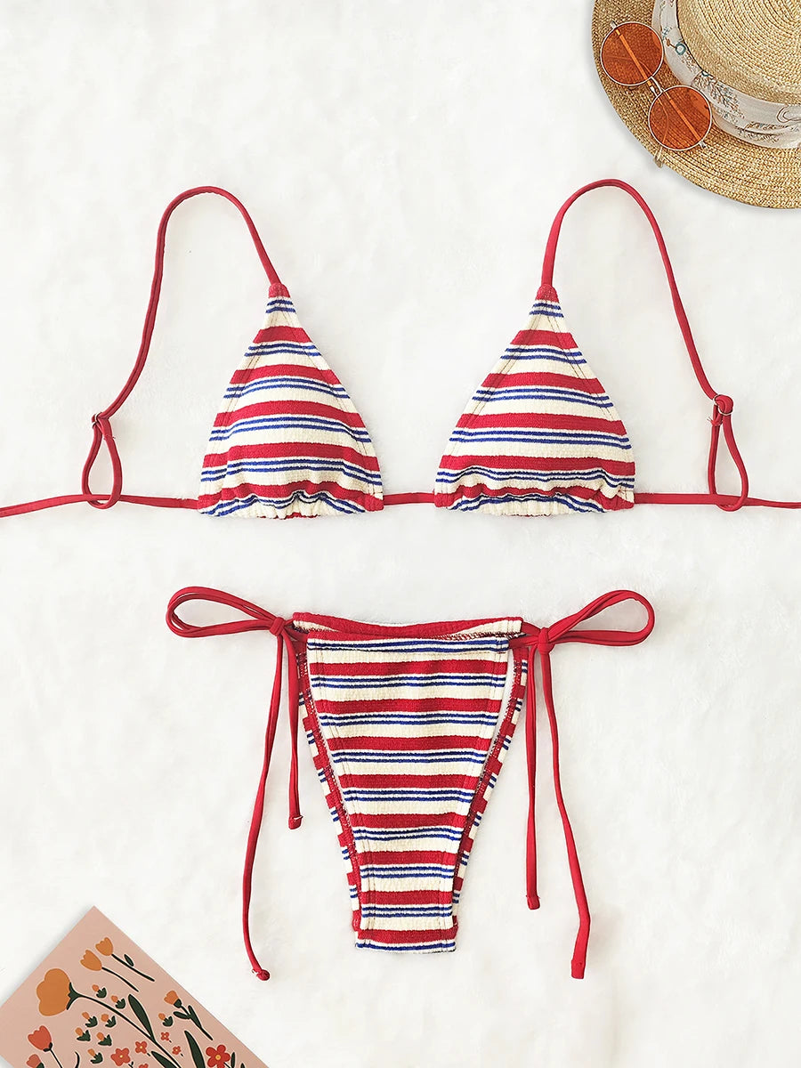 #PB Push-Up Two-Piece Bikini Set
