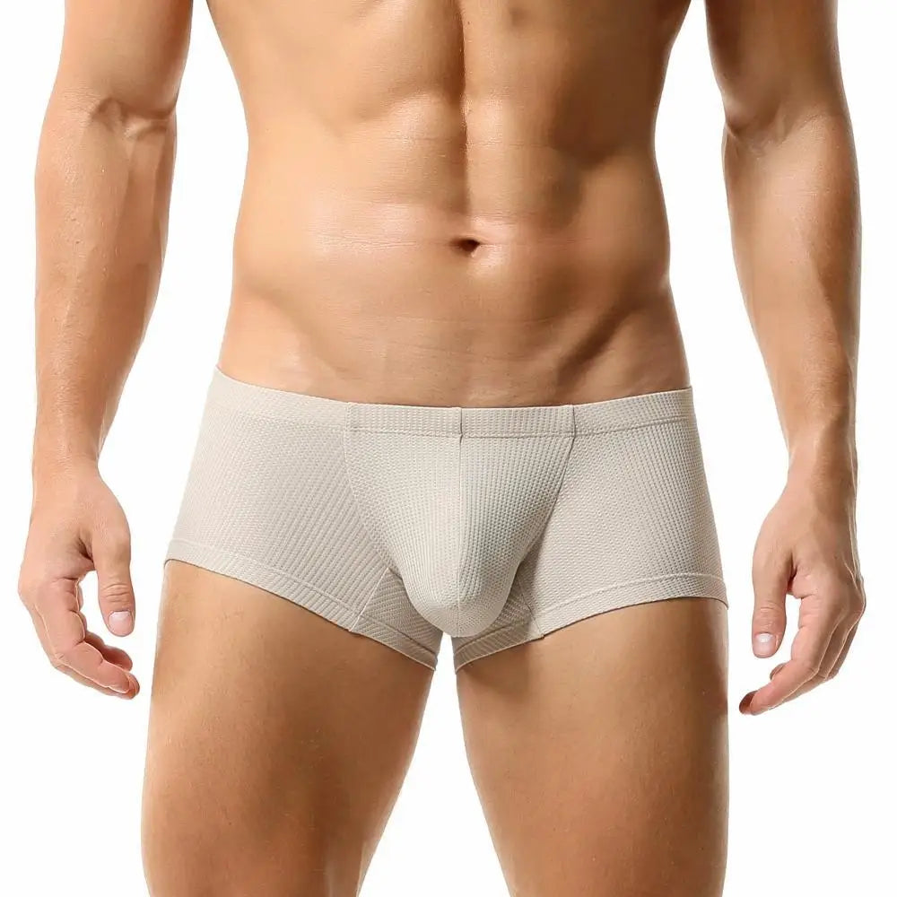 #PB Men's Boxers Mesh Breathable Underwear - passionbarn.com