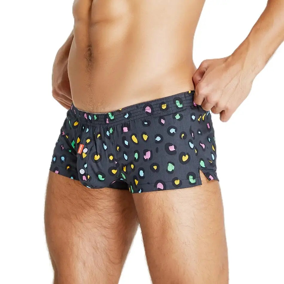 #PB 100% Cotton Boxers Printed Men's Underwear Boxer Shorts - passionbarn.com