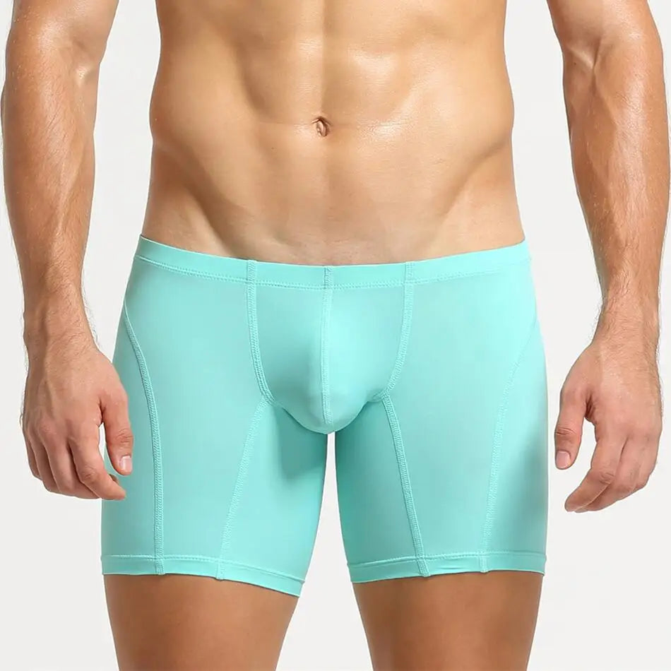 #PB Men's Long Tight Stretch Sports Underpants - passionbarn.com