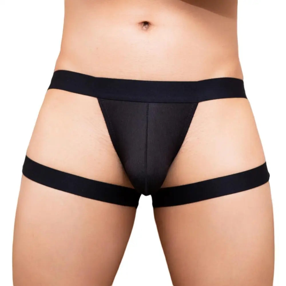 #PB Men's Briefs Thongs Leg Ring Straps Underwear - passionbarn.com