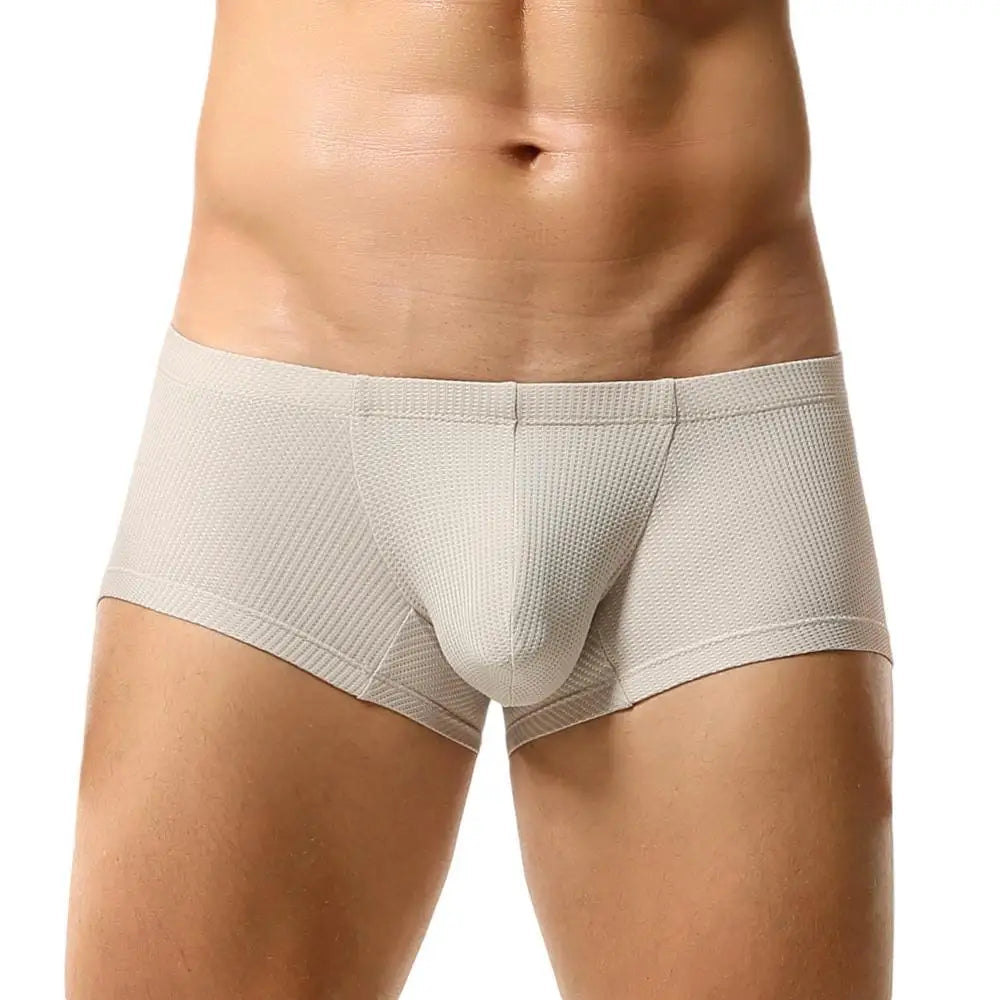 #PB Men's Boxers Mesh Breathable Underwear - passionbarn.com