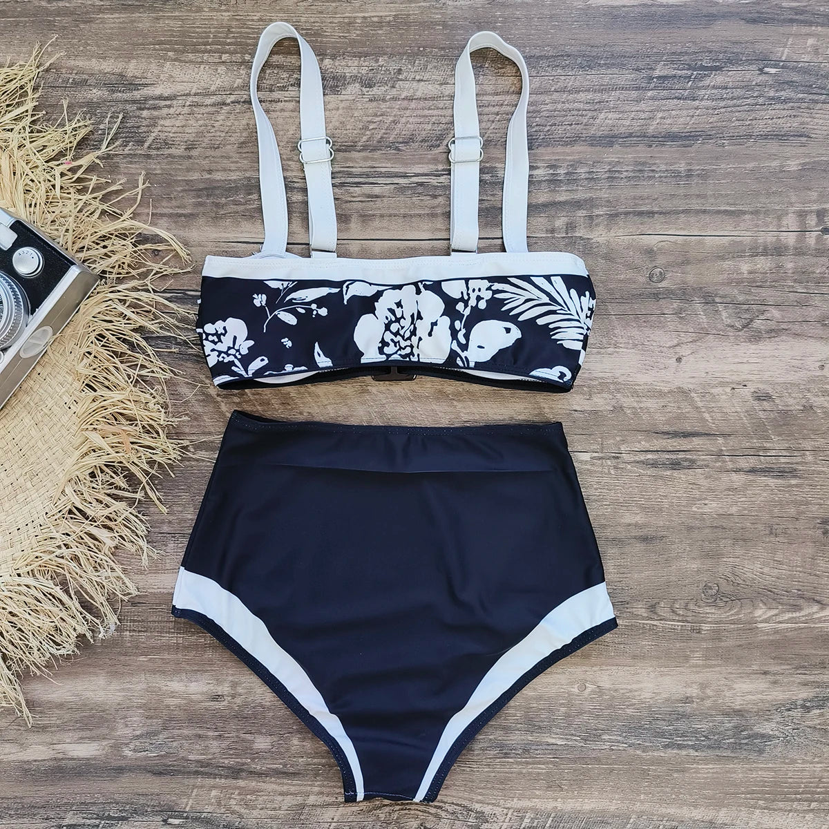 #PB High Waist Ruffles Bikini