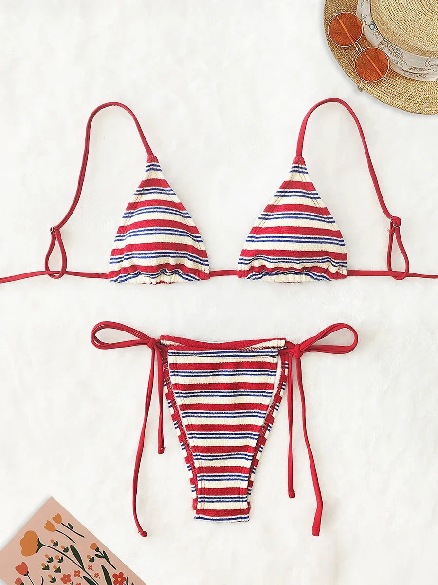 #PB Push-Up Two-Piece Bikini Set