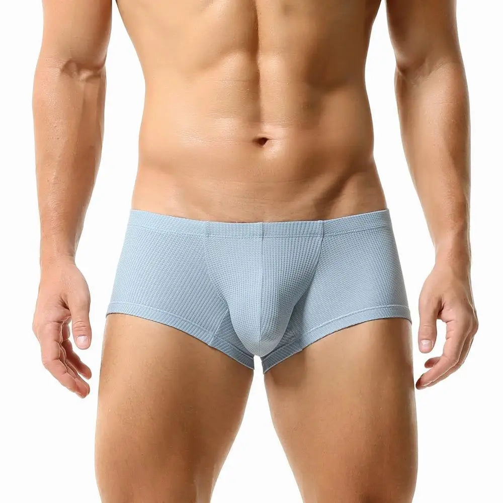 #PB Men's Boxers Mesh Breathable Underwear - passionbarn.com