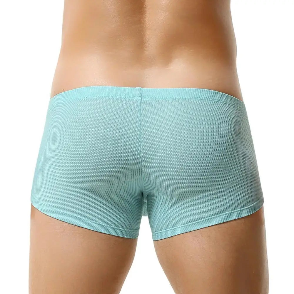 #PB Men's Boxers Mesh Breathable Underwear - passionbarn.com