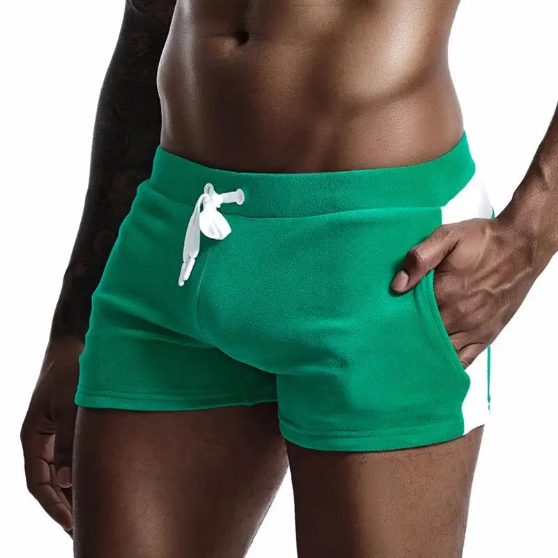 #PB Men's Pajamas Shorts Sleep Bottoms Boxer Shorts - passionbarn.com