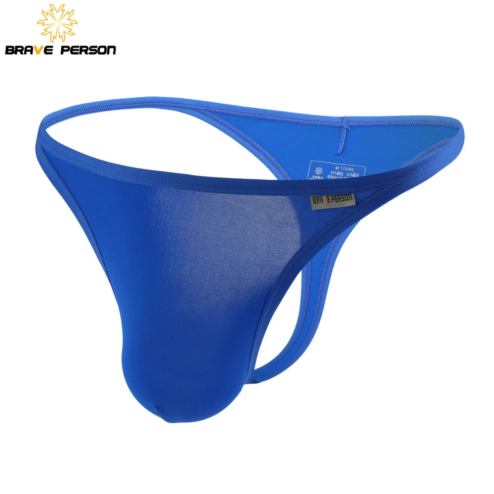 New Fashion Men Underwear Sexy Men Briefs Bikini Thin Section Breathable Thongs Low Waist Underpants Quick Dry