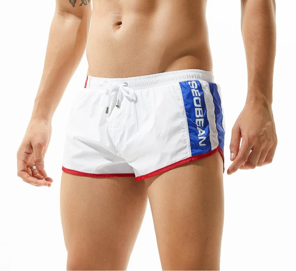 #PB Men's Beach Shorts Quick Dry Nylon Fabrics Board Shorts - passionbarn.com