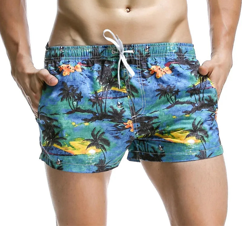 #PB Style Seaside Men Beach Shorts - passionbarn.com