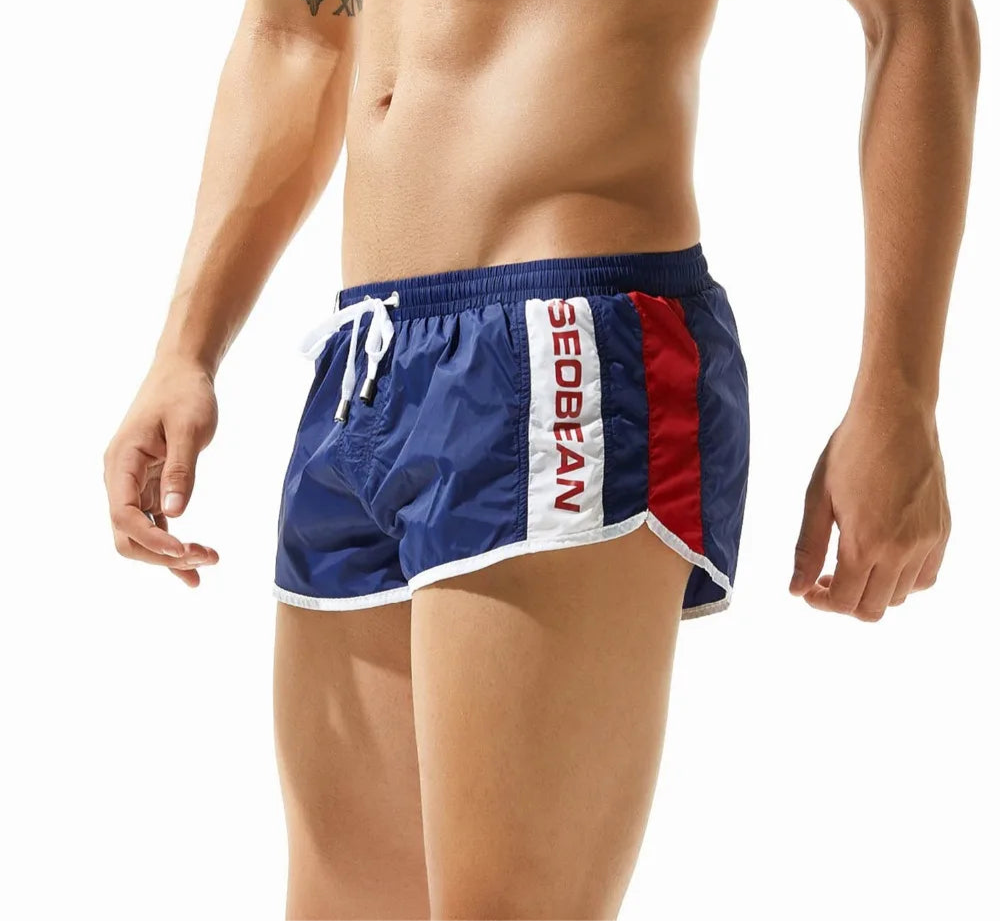 #PB Men's Beach Shorts Quick Dry Nylon Fabrics Board Shorts - passionbarn.com