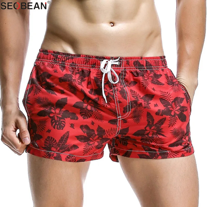 #PB Style Seaside Men Beach Shorts - passionbarn.com