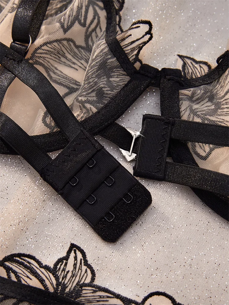#PB Lingerie  Embroidery Set - passionbarn.com