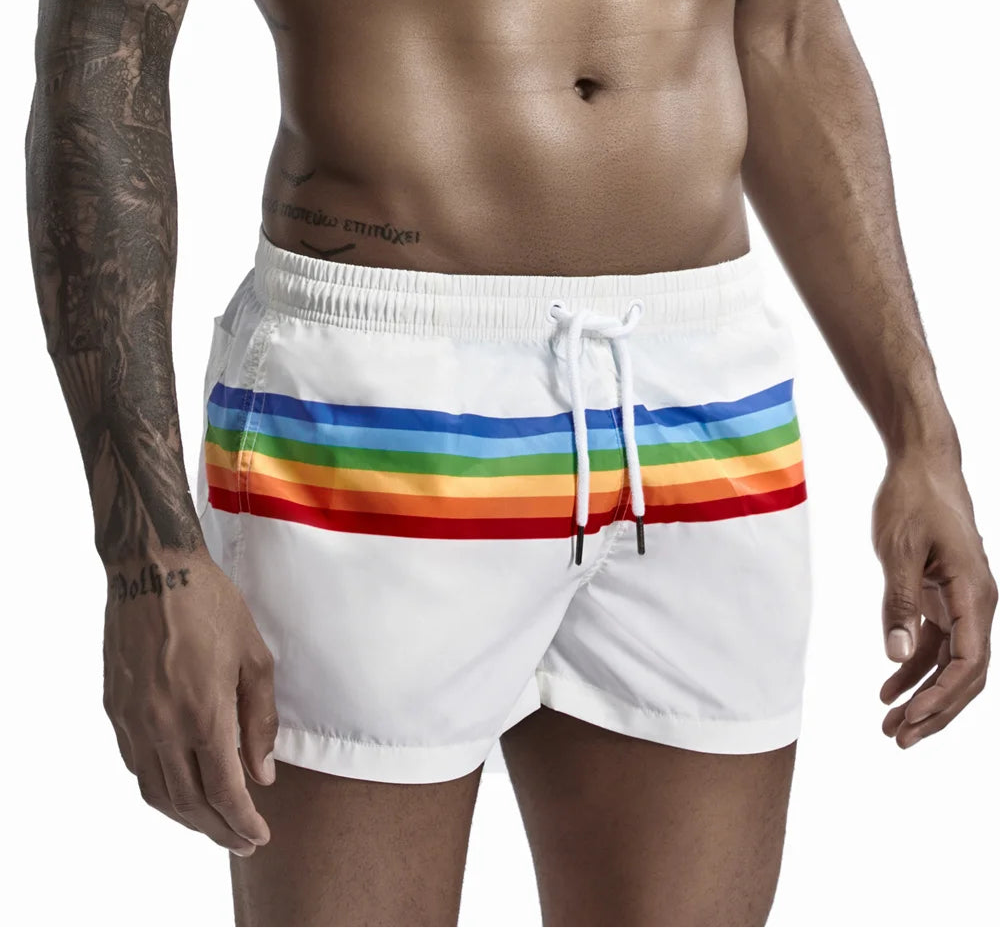 #PB Men's Shorts 100% Polyester Quick Dry Beach Shorts - passionbarn.com