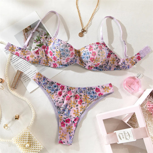 #PB Romantic Lingerie Set - passionbarn.com