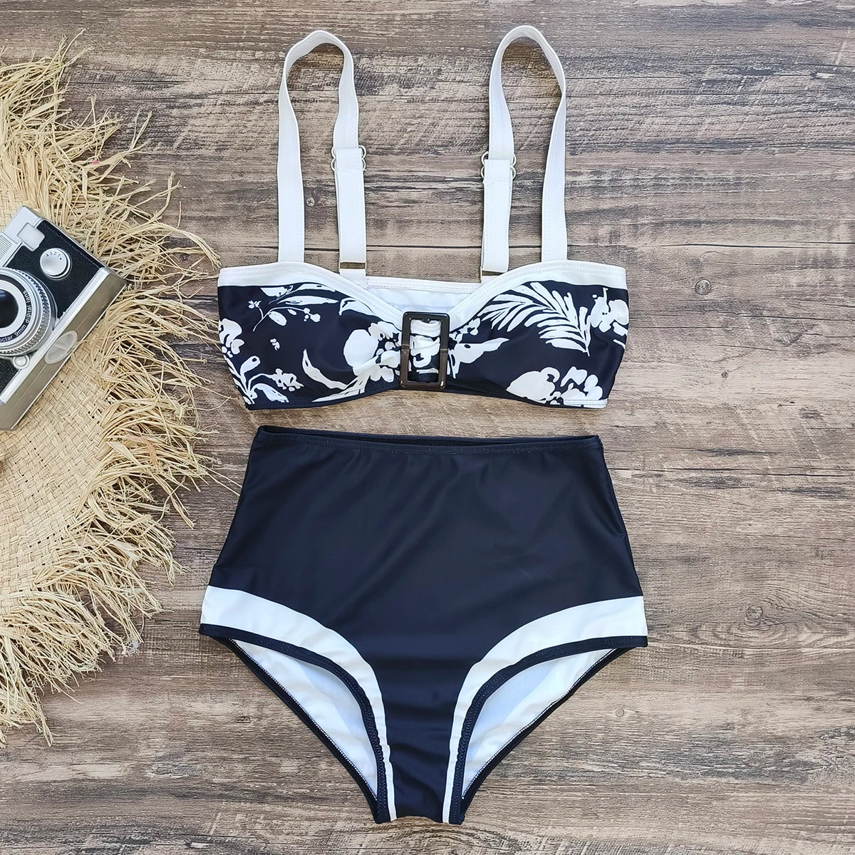 #PB High Waist Ruffles Bikini