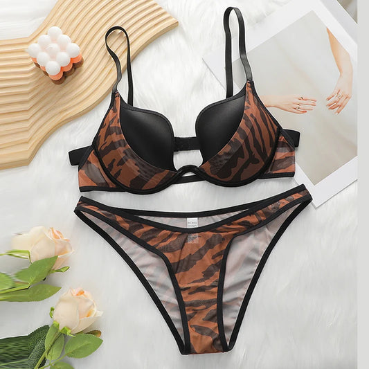 #PB Lingerie Underwire Push Up Set - passionbarn.com