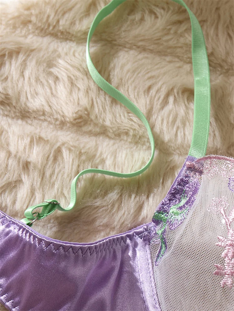#PB Lingerie Purple - passionbarn.com