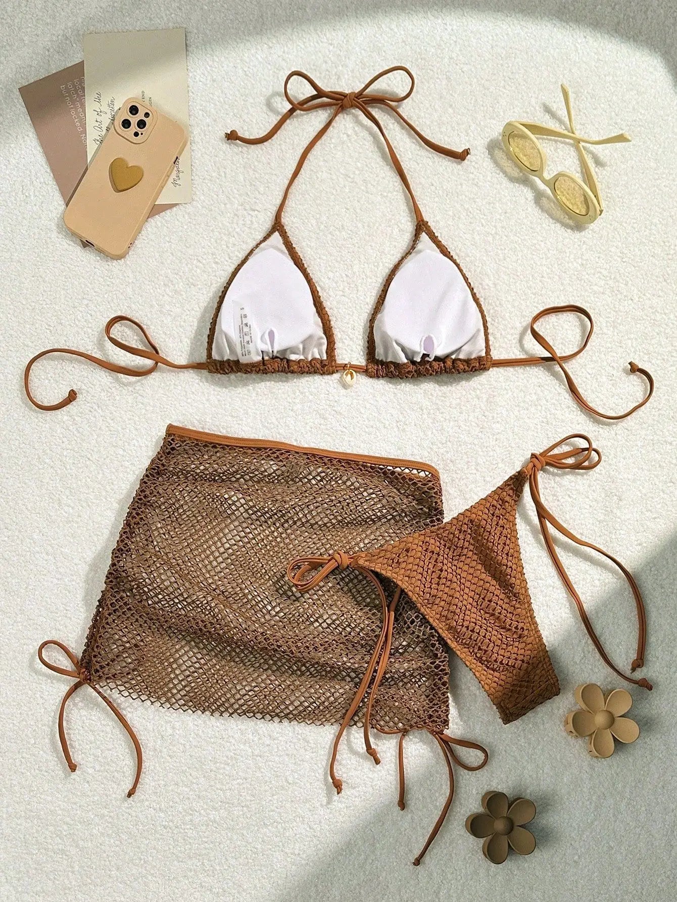 #PB Three-Piece Swimwear