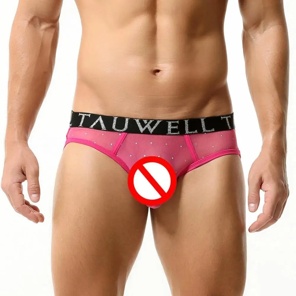 #PB Men Briefs Transparent Underwear