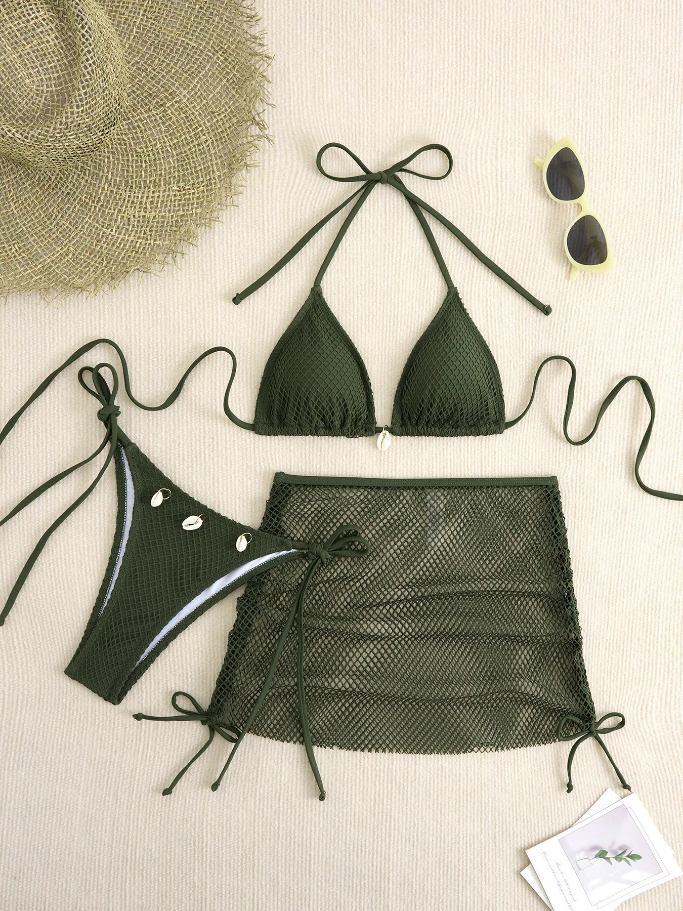 #PB Three-Piece Swimwear