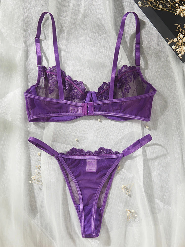 #PB See Through Lingerie Set - passionbarn.com