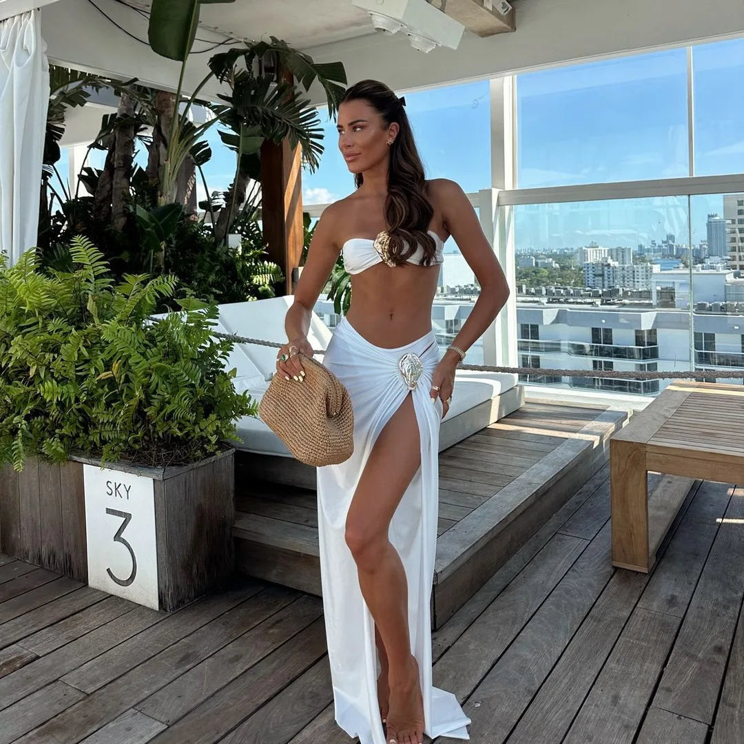 #PB Tube Top Bikini set