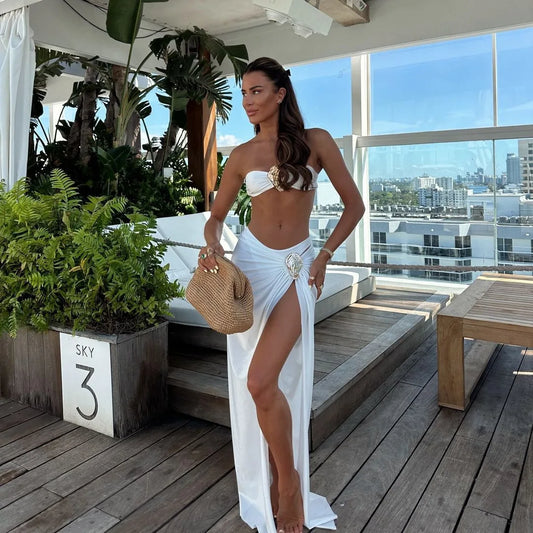 #PB Tube Top Bikini set