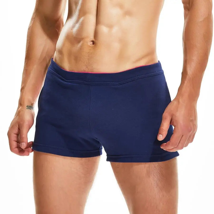 #PB Men Casual Shorts 100% Cotton Breathable Fitness Sport Shorts - passionbarn.com