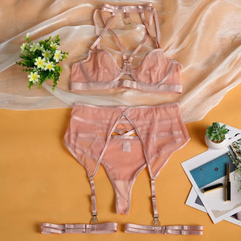 #PB Toucheart Lingerie Seamless Set - passionbarn.com