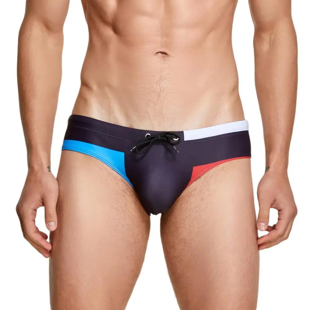 #PB Men's Swim Briefs Bikini Swimming Trunks - passionbarn.com