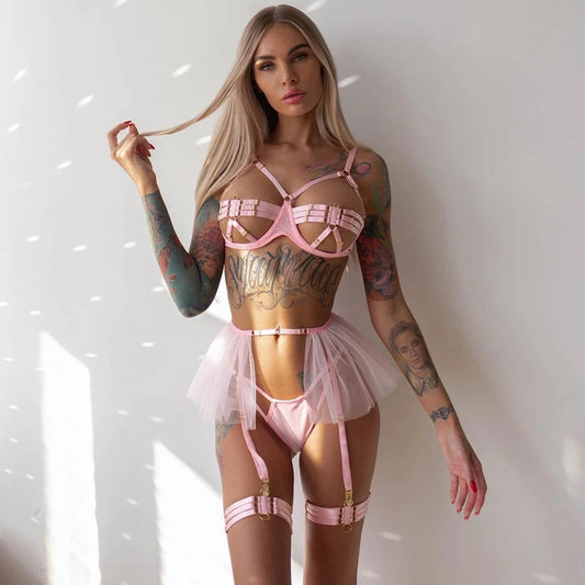 #PB Romantic Lingeries Set - passionbarn.com